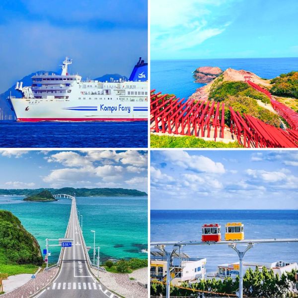 圖片 【只走彩妝-日韓雙拼關釜渡輪初體驗五日】元乃隅神社、秋芳洞、角島大橋、天空膠囊列車、光影美術館、東萊溫泉虛心廳