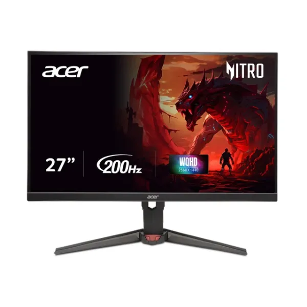 圖片 Acer 宏碁 XV272U X1 27型 IPS 2K 16:9 200Hz旋轉電競螢幕(27吋/HDR400/喇叭/FreeSync Premium/0.5ms)