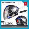 圖片 MT Helmet COSMO SV 星際 彩繪 3/4罩安全帽