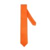 圖片 Hermes Faconnee H 斜紋真絲領帶(橘)