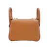 圖片 Hermes Mini Lindy 牛皮銀釦兩用包-19cm(37金棕)