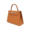 圖片 Hermes Kelly Togo 牛皮手提/肩背凱莉包-25cm(37金棕/K刻)