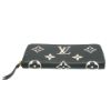 圖片 Louis Vuitton Clemence 牛皮壓紋拉鍊長夾(M82338-黑/奶油色)