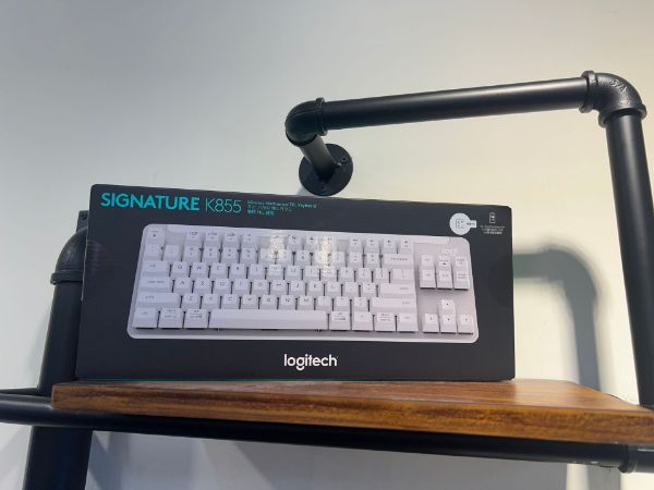 羅技 K855 TKL無線機械式鍵盤 (白)