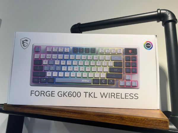  微星 FORGE GK600 TKL WIRELESS 無線版 三模式連線