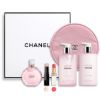 圖片 CHANEL 香奈兒香氛 CHANCE 粉紅甜蜜香氛彩妝化妝包組附吊飾 - 精選組合/專櫃緞帶包裝