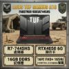 圖片 ASUS TUF Gaming A16 FA607NUG-0083A7445HS 鐵甲灰 華碩薄邊框軍規電競筆電/R7-7445HS/RTX4050 6G/16G DDR5/512G PCIe/16吋 FHD+ 165Hz/W11/含TUF電競滑鼠🎈送保護套/滑鼠墊/鍵盤膜🎈