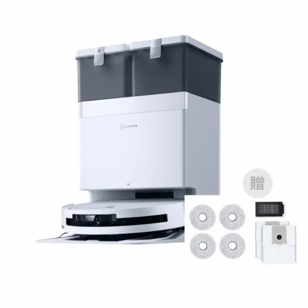 圖片 ECOVACS 科沃斯 25年全新T50 PRO OMNI超薄全覆蓋全能旗艦掃拖機器人(超薄81MM/高溫洗烘/萬物沿邊)