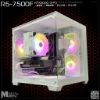 圖片 MiEN R5-7500F RTX5060 海景房白機色機殼米恩電腦主機