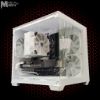 圖片 MiEN R5-7500F RTX5060 海景房白機色機殼米恩電腦主機