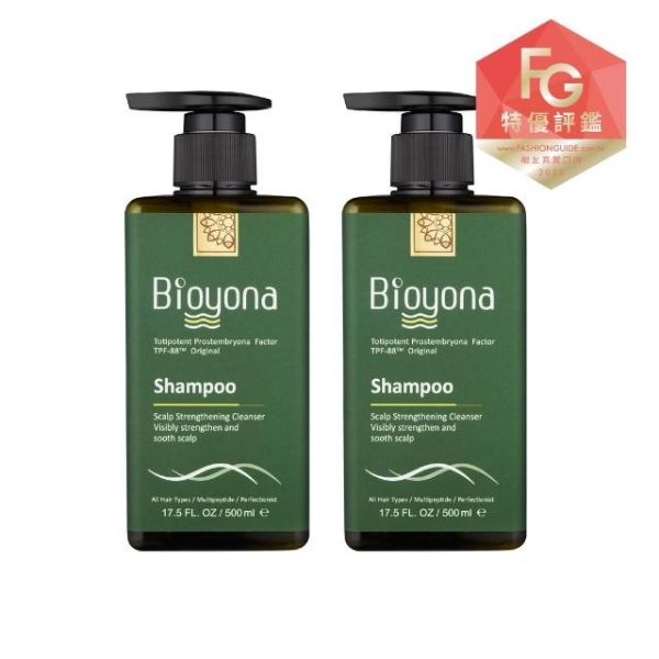 圖片 『強健髮根』Bioyona固髮洗髮精500ml 外泌體洗髮精 外泌體養髮 生髮洗髮精 養髮液 落建洗髮精 落建 洗髮精