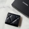 圖片 Chanel黑金編織19三折短夾