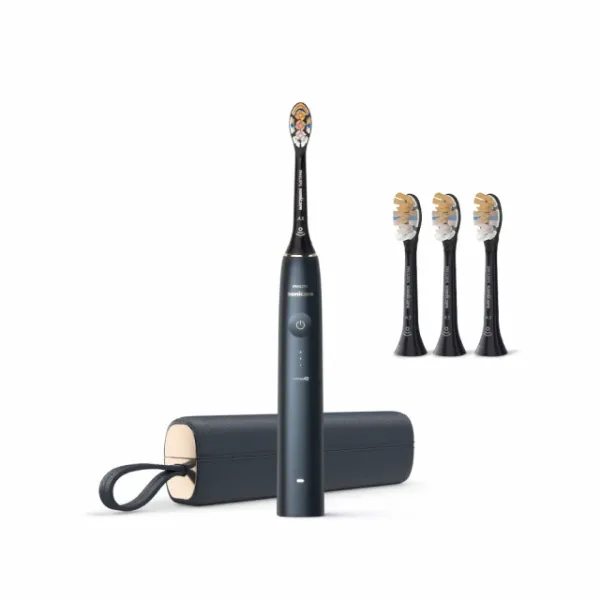 圖片 Philips 飛利浦 官方直營 Sonicare頂級尊榮AI智能音波電動牙刷-HX9996/12 靜夜藍