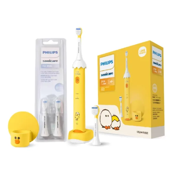 圖片 Philips 飛利浦 莎莉兒童牙刷★明星組★音波電動牙刷組+兒童刷頭組