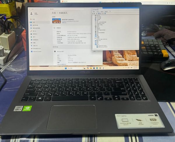 圖片 ASUS 15.6 輕薄  筆電 天堂經典