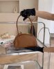 圖片 【MIUMIU】BEAU 半月皮革肩背包 干邑色