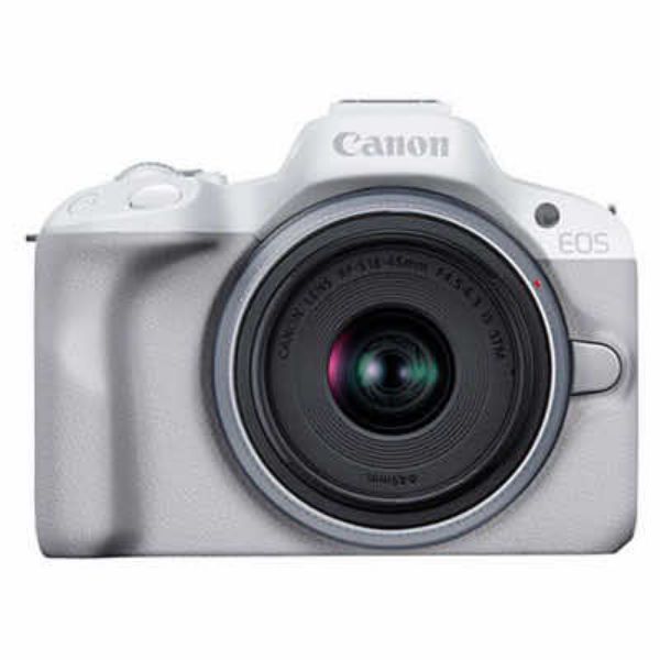 圖片 Canon EOS R50 Kit組 白色(含 18-45mm 鏡頭)公司貨