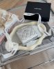 圖片 【CHANEL】荔枝L型拉鍊短夾 銀色