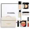 圖片 CHANEL 香奈兒美妝 雪紡持妝底妝禮盒附化妝包 B10粉底/打亮/修容/唇釉 - 專櫃緞帶包裝