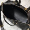 圖片 Chanel vintage黑金牛皮旅行包