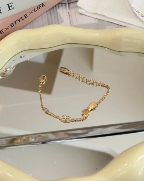圖片 【DIOR】新款 BOW 蝴蝶結手鍊