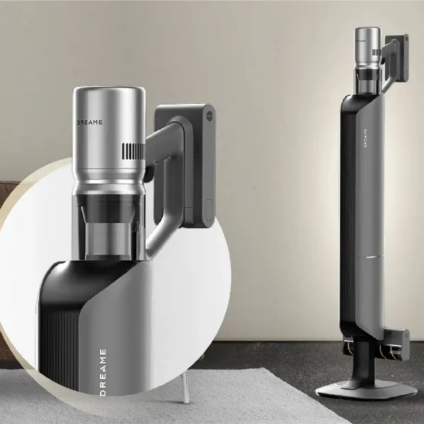 圖片 Dreame 追覓科技Z10S Station 自動集塵吸塵器 抗敏防纏版(雙恆壓梳齒割刀/綠光顯塵/4種吸頭/超輕量)
