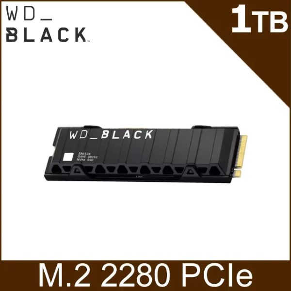 圖片 WD 黑標 SN850X 1TB/Gen4 PCIe 4.0/讀7300/寫6300/TLC/電競級【五年保】