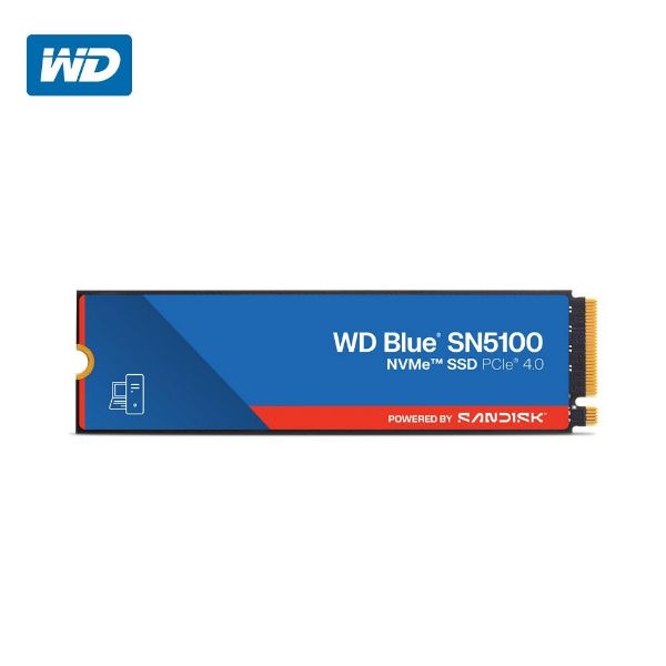 圖片 WD 藍標 SN5100 1TB/Gen4 PCIe 4.0/讀7100/寫6700/QLC【五年保】
