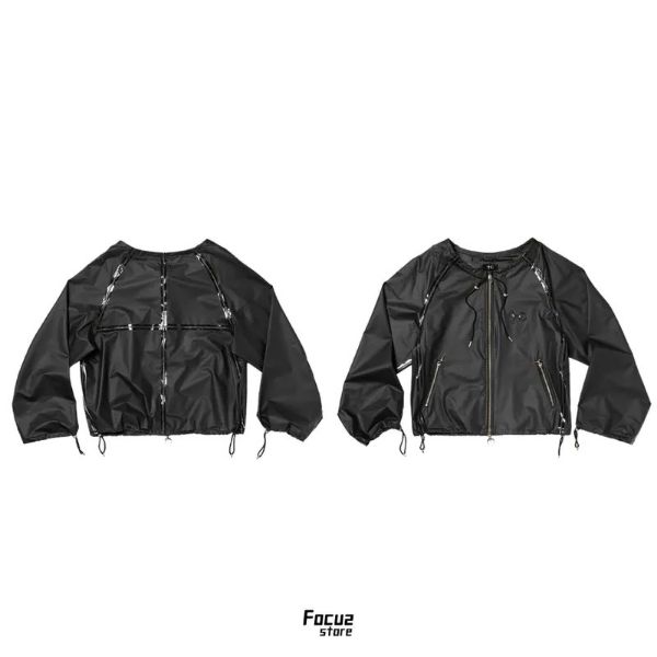  Thug Club Seam Sealed Taped Line Jacket "Black" 