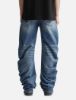 Thug Club Laser Washed Parkour Denim Pants 