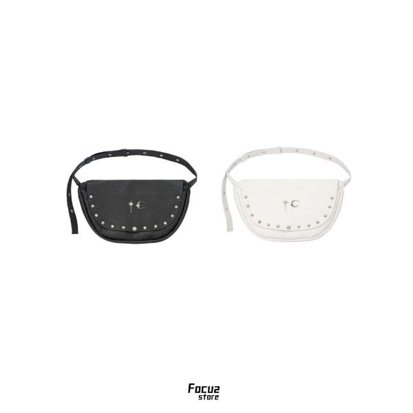  Thug Club Full Leather Dragon Messenger Bag