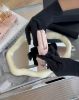 圖片 【CHANEL】COCO ㄇ字拉鍊內三層零錢卡包 粉金