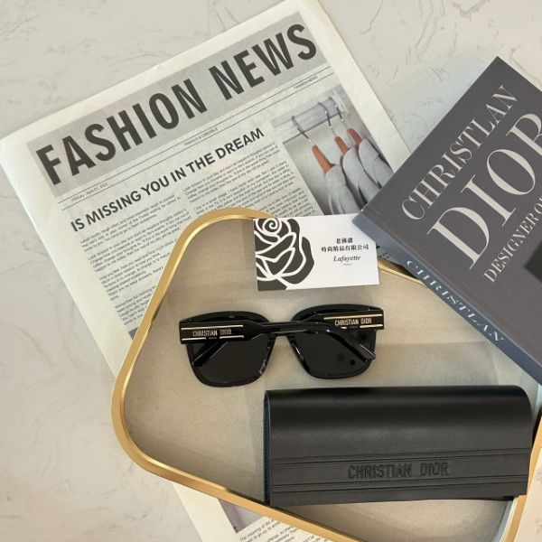 圖片 DIOR DiorSignature S7F 黑色方形墨鏡（周杰倫同款🔥）