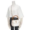 圖片 Gucci 展示品 Bamboo 1947 喜馬拉雅鱷魚皮二用斜背包(675797-白)