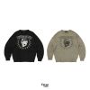 Thug Club Riding Skull Knit Sweater Beige Black