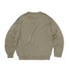 Thug Club Riding Skull Knit Sweater Beige Black