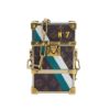 圖片 Louis Vuitton 展示品 Rigid Trunk 金框可背式煙盒(MP3273-咖)