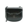 圖片 Celine 展示品 So Black Besace Clea 亮面小牛皮手提斜背二用包(黑)
