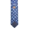 圖片 Hermes Crazy Poney tie 滿版小馬圖騰真絲領帶(深藍)