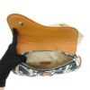圖片  Dior 展示品 緹花布馬鞍斜背腰包(藍/米)