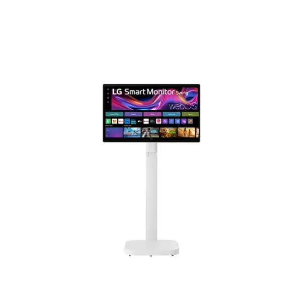 圖片 LG 樂金 58H快配★32型SmartMonitor 4K移動式觸控智慧螢幕斜槓機(32U889SA-W)/閨蜜機/顯示器/移動電視
