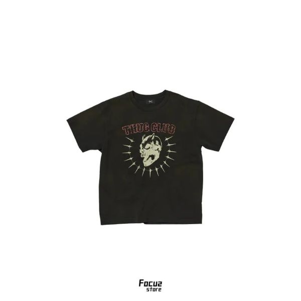 Thug Club Vintage Riding Skull T-shirt 