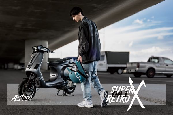 圖片 玻璃纖維 SUPER RETRO X山車帽