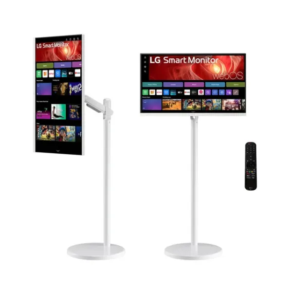 圖片 LG 樂金 HoMIE機 Pro3 32U720SA-W智慧聯網螢幕+移動支架組合(32型/webOS/AirPlay2/IOT操控)