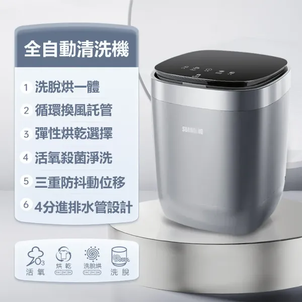 圖片 【LADUTA 拉布塔】110V 全自動迷你洗衣機