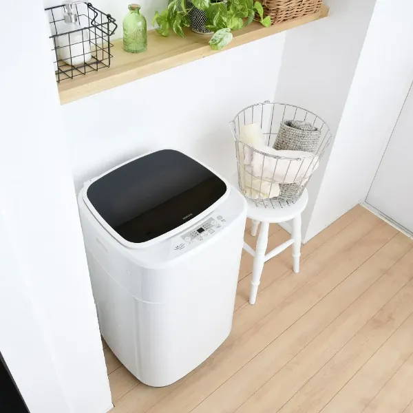圖片 YAMAZEN 山善【日本 】3.8kg直立輕巧型洗衣機 快速洗衣自動省水 YWMB-38TW