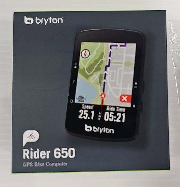 圖片 Bryton Rider 650E 彩色觸控 2.8吋營幕 GPS 自行車錶 中文碼錶 電池續航33小時