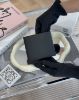 圖片 【LOEWE】緞面小牛皮內八卡雙折短夾 黑色