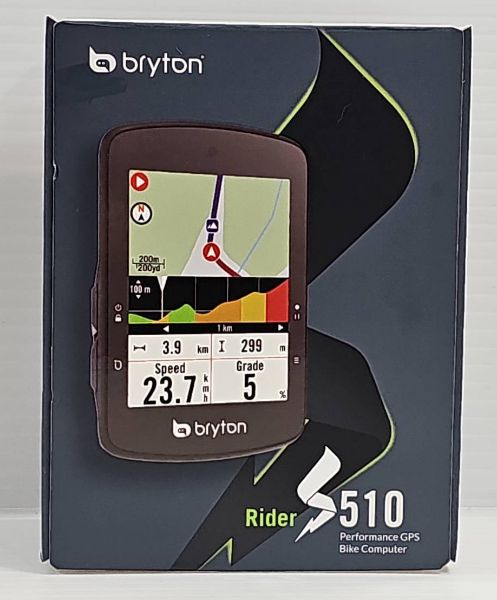 圖片 Bryton Rider S510E  語音導航碼錶 彩色觸控 續航力30H 新增光感測器 支援電變功率訓練台
