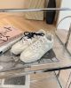 圖片 【MIUMIU】MIUMIU X NB 麂皮拼網眼運動鞋 350 SL 白色